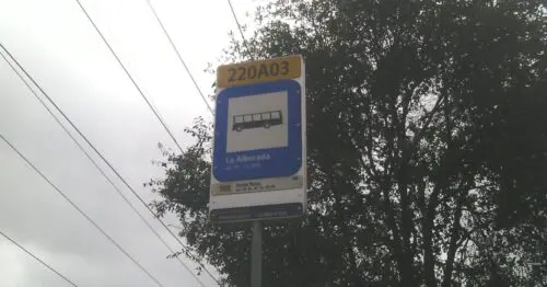 PARADERO SITP BARRIO LA ALBORADA  220A03